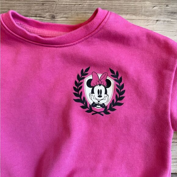 Gap | Disney Minnie Mouse Pink Sweatshirt | Size: 2 - Picture 4 of 9